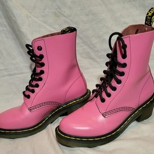 Dr Martens Clemency Smooth Leather Boots